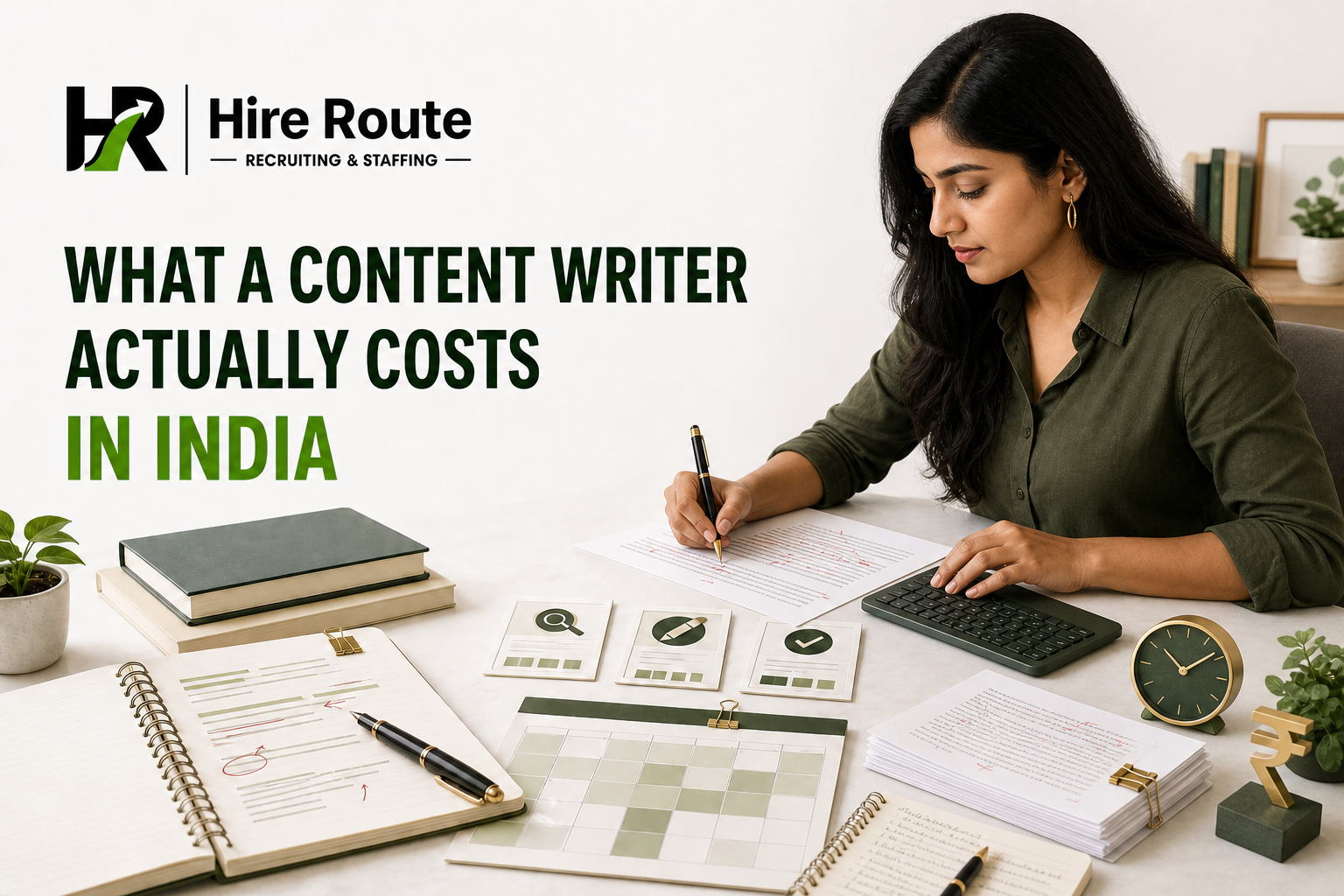What a Content Writer actually costs in India
