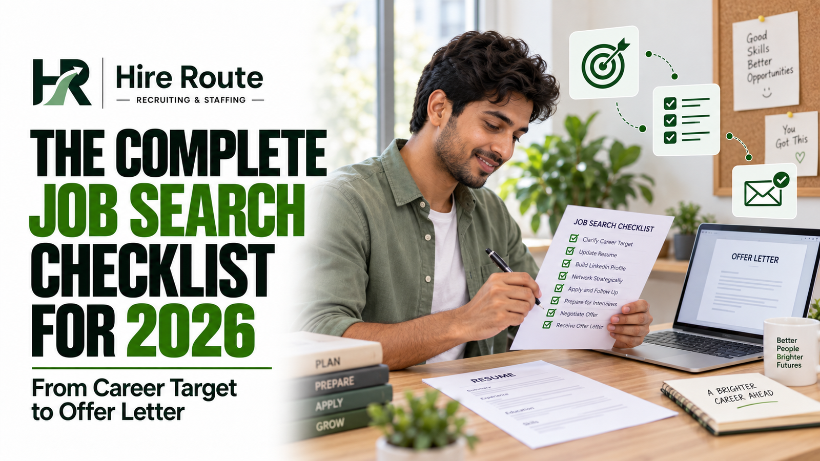 The Complete Job Search Checklist for 2026 - From Career Target to Offer Letter