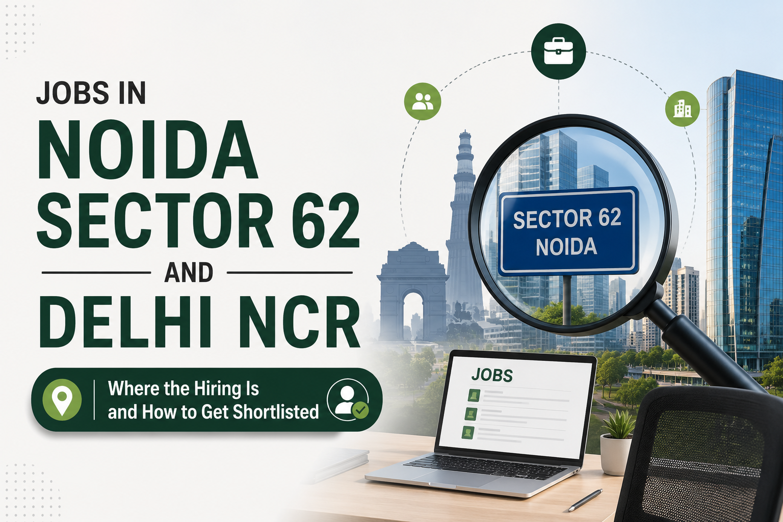 Jobs in Noida Sector 62 and Delhi NCR — where the hiring is and how to get shortlisted