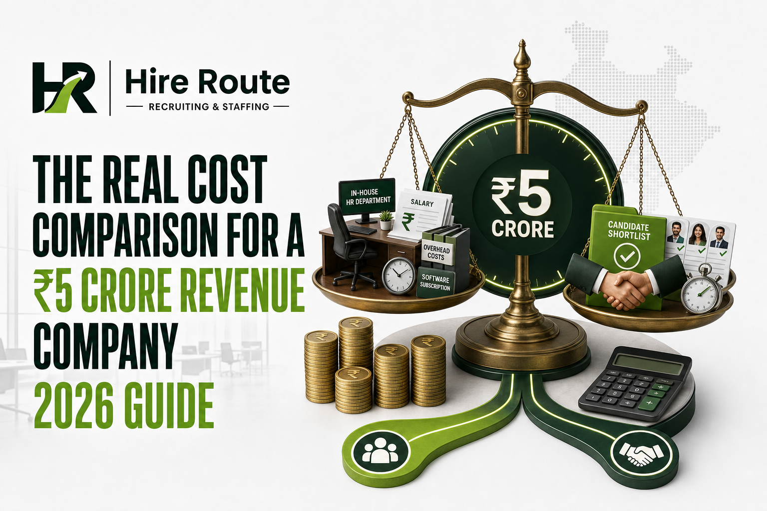 In-house marketing team versus agency cost comparison for a five crore revenue company
