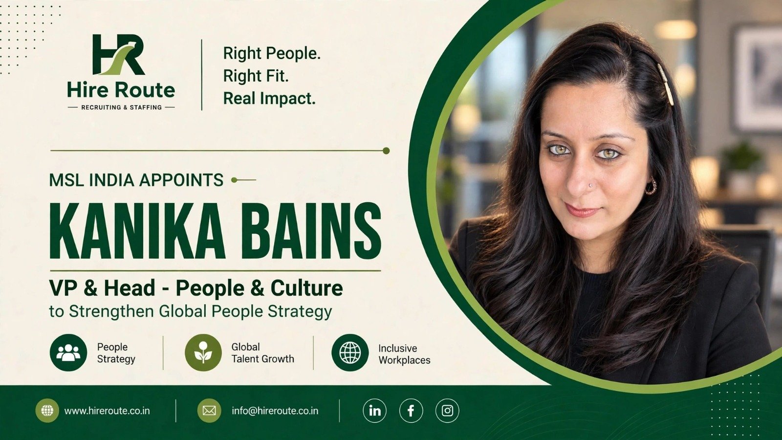 Kanika Bains appointed VP & Head – People & Culture at MSL India